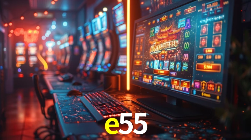 e55: Jogos de Caça-Níqueis-Altas Recompensas, Roleta-Velocidade, Blackjack-Desafios Máximos